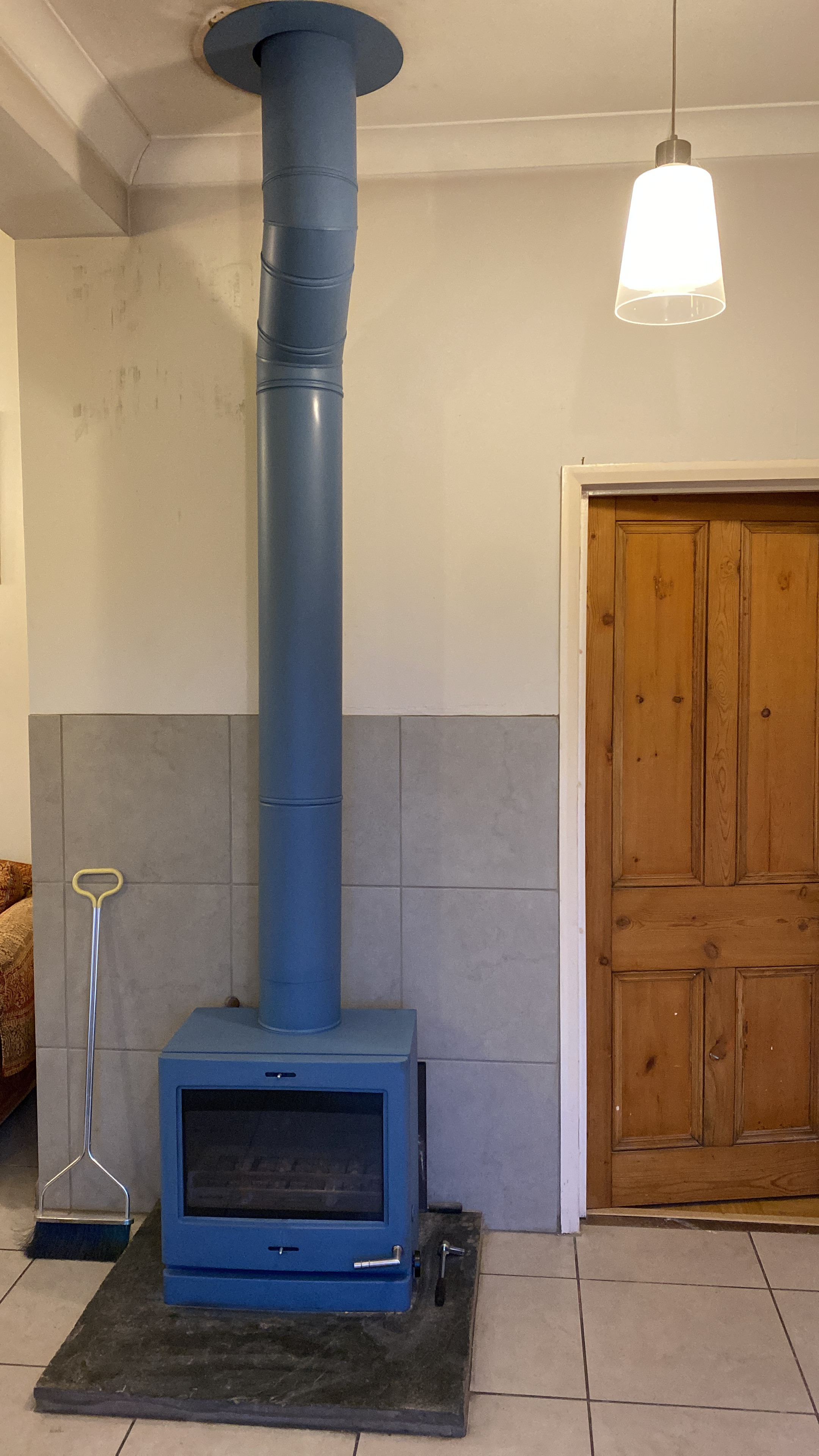 Stovebright High Temperature Paint 6318 (400ml Aerosol) Patriot Blue