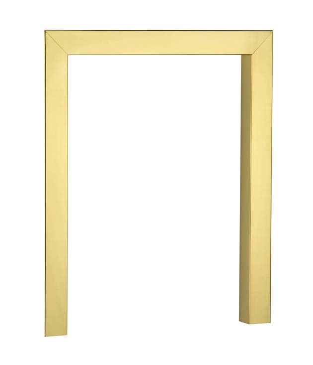 16'' Fire Trim 2'' Face 2'' Return Brass 5055910908637 eBay