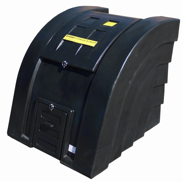 Sturdy Plastic Coal Bunker 10cwt (500kg) – Durable UV Stabilised Coal Storage Container