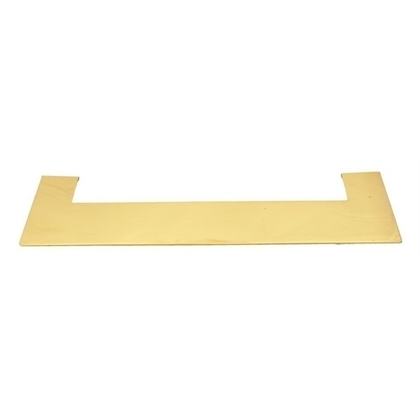 20 '' Baxi Burnall Hearth Plate - Brass