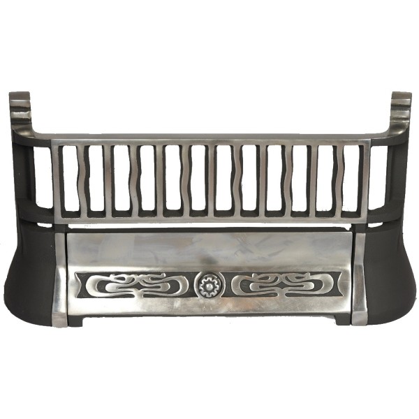 Toulouse Cast Iron Fire Fret - Polished - Polished