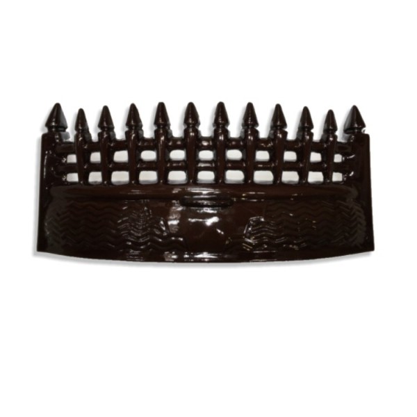 18'' Castle Solid Fuel Fire Fret - Majolica Brown