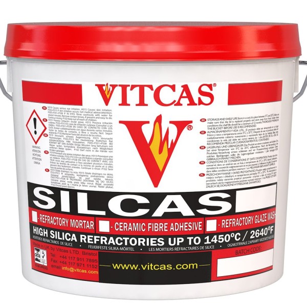 Silcas A-Refractory Mortar 1400C (25kg)