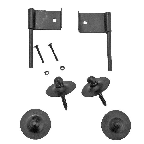 Noble Fire Guard Fixing Kit - Black