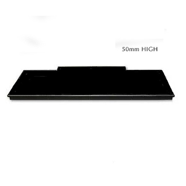 54'' x 15'' Granite Hearth with Tongue -