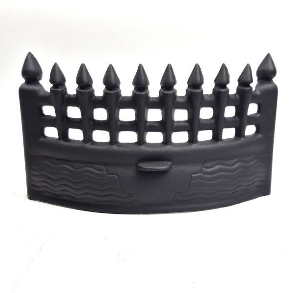 14'' Castle Solid Fuel Fire Fret - Matt Black