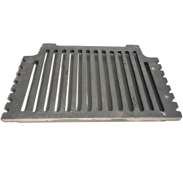 18 Inch Grant Triple Pass Fire Grate Flat - Cast Iron