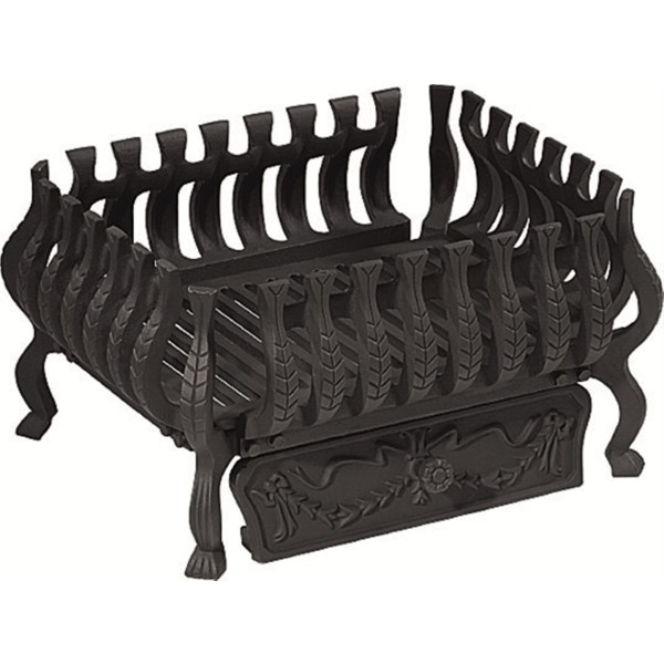 21'' Valencia (No Back) Fire Basket - Cast Iron