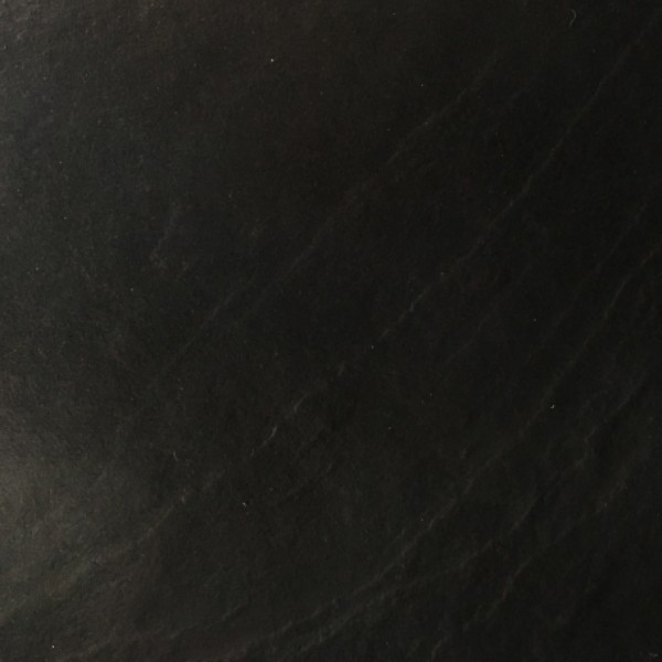 Black Porcelain Slate Fireplace Hearth Tile (304mm x 304mm)