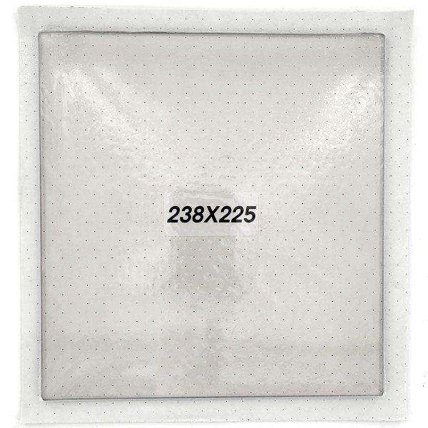Ekol Crystal 5 Stove Glass ((238mm x 225mm))