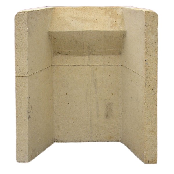 12" Clay Solid Fireback