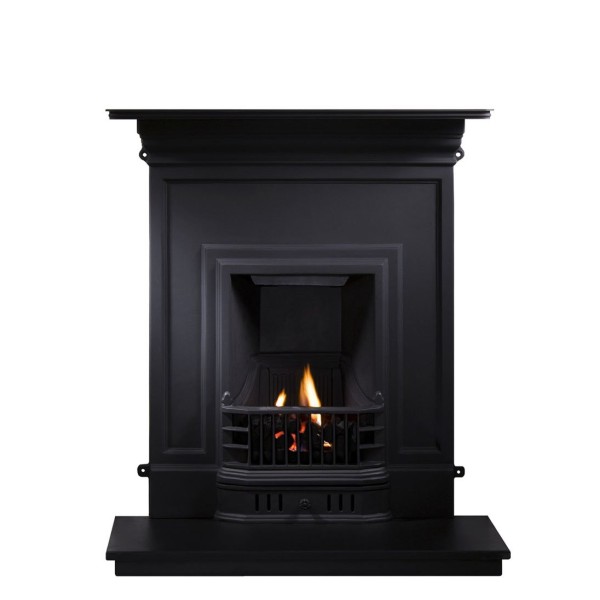 Barcelona Cast Iron Combination - Black