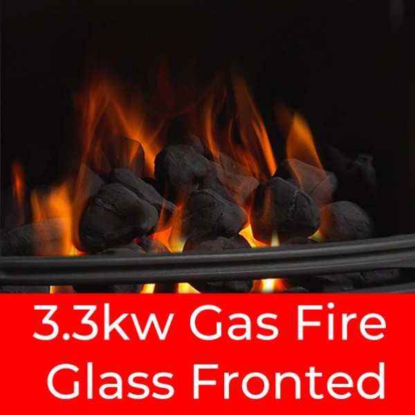 Integra High Efficiency Glass Fronted Inset Gas Fire