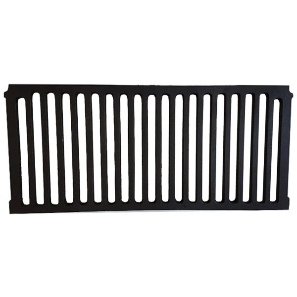 Large Castle Dog Basket Fire Grate Flat - Cast Iron