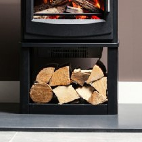 Log Store for Electric Stoves