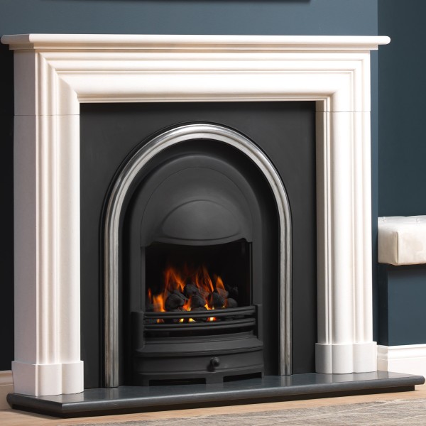 Majestic Integra Arched Cast Iron Insert (High Efficiency) - Highlight Polished 