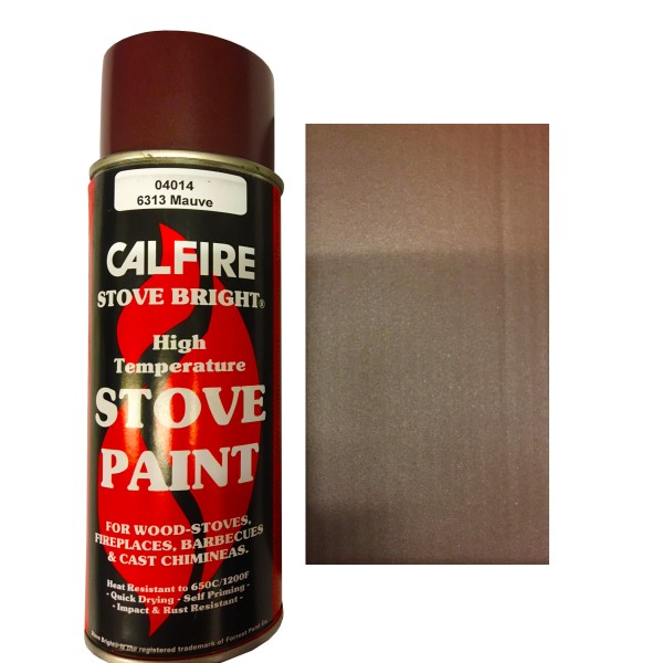 Stovebright High Temperature Paint - 6313 (400ml Aerosol) - Mauve