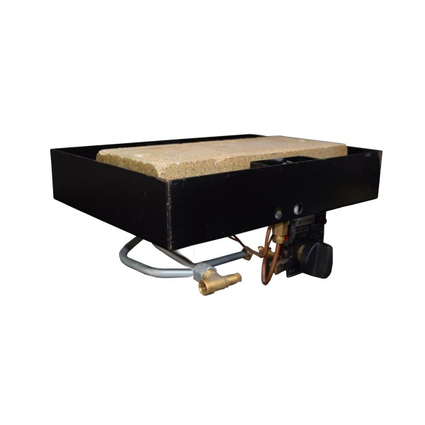Nu Flame Gas Fire Tray - Width at Front 707mm Width at Back 707mm Straight Front