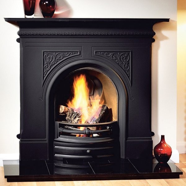 Pembroke Cast Iron Combination - Black