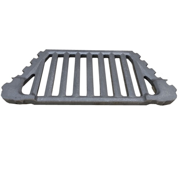 16 Inch Queenette Fire Grate Flat - Cast Iron