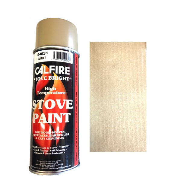 Stovebright High Temperature Paint - 6324 (400ml Aerosol) - Sunset