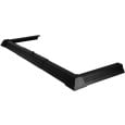 Plain Base Extendable Fireplace Fender 48'' to 60'' (Three Pieces) - Black width=