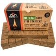 BURNACE Natural Cube Fire Lighters / Fire Starters - BBQ'S & Fires 160 Pack #SALE width=