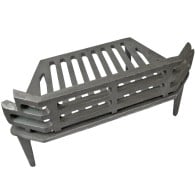 16 Inch Ww Stool Fire Grate 4 Legs (Inc Up Stand) - Cast Iron