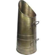 Dryton Hod Coal Bucket - Antique Brass Electro Plated