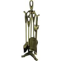 25'' Loop Top Companion Set - Antique Plated