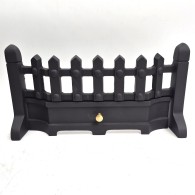 16'' Beacon Solid Fuel Fire Fret - Matt Black