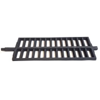 Tiger Fire Grate Flat - Cast Iron