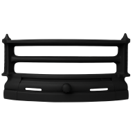 22.5'' Newman Curved Fire Bars (Freestanding) - Matt Black