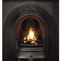 Lansdowne Arched Cast Iron Insert - Traditional,