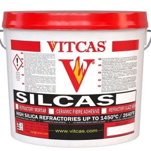 Silcas M-White Refractory Mortar (25kg)