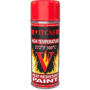 Heat Resistant Spray Paint - Red (400ml)