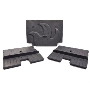 Evergreen Poplar ST0406 Set of Bricks Fire Brick - (cast iron plates)
