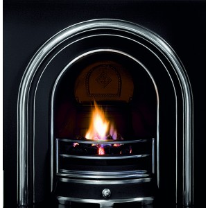 Jubilee Arched Cast Iron Insert  - Highlighted,