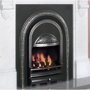Ashbourne Integra Arched Cast Iron Insert (High Efficiency) - Highlight Polished