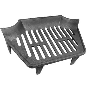 16 Inch Classic Stool Fire Grate 4 Legs - Cast Iron
