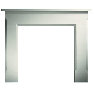 Sienna 54'' Fire Surround - Agean Limestone,