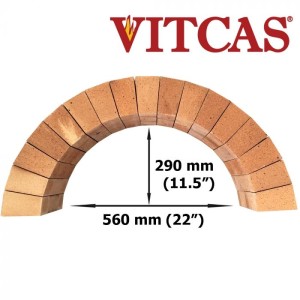 Vitcas Arch Fire Brick