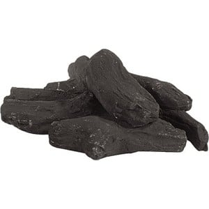 Ceramic Gas Fire Charcoal - Box of 16