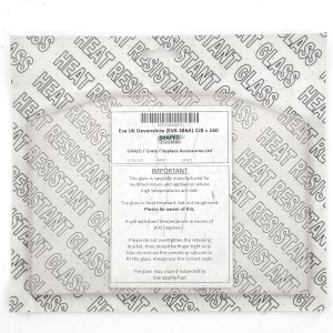 Eva UK Devonshire (EVA 386A) Stove Glass ((228mm x 160mm)