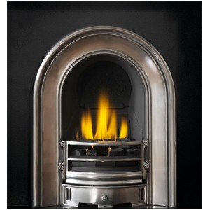 Coronet Arched Cast Iron Insert - Highlighted