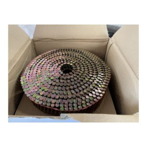 15 Degree Coil Masonry Nails 50mm x 3.4 Galvanised Knurled Hardened 800 Coil