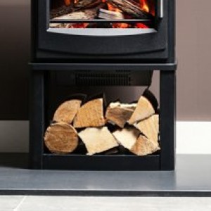 Log Store for Electric Stoves