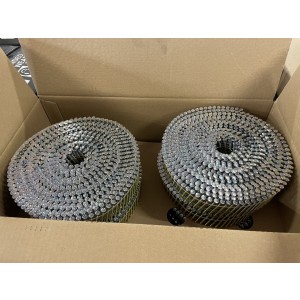 50mm x 2.5 GALVANISED RING SHANK COIL NAILS DIAMOND 7200 BOX MONTANA