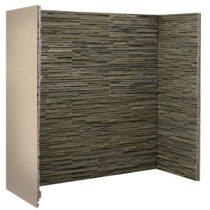 Waterfall Olive Slate Chamber Set (3 pieces, Both sides and back)