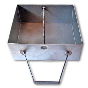 16 to 18 Inch Baxi Burnall Outside Ash Pan (Old Pattern) - Steel